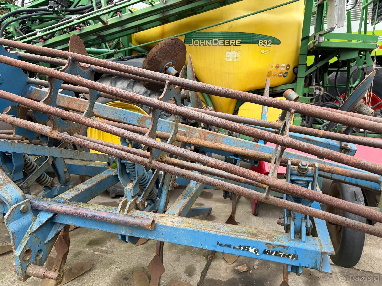 Agregat uprawowy Bezorkowy Rabe-Werk Gruber zabezpieczenia n - 8