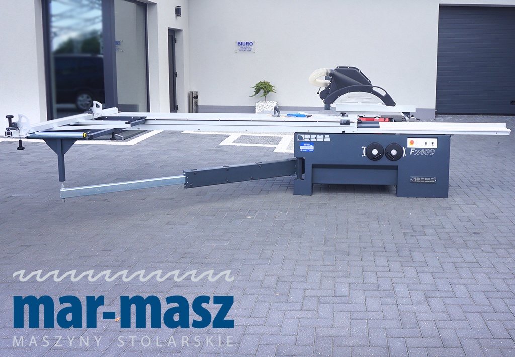 Piła formatowa REMA Fx400 wersja 6kW / szer. cięcia 1300mm - 8