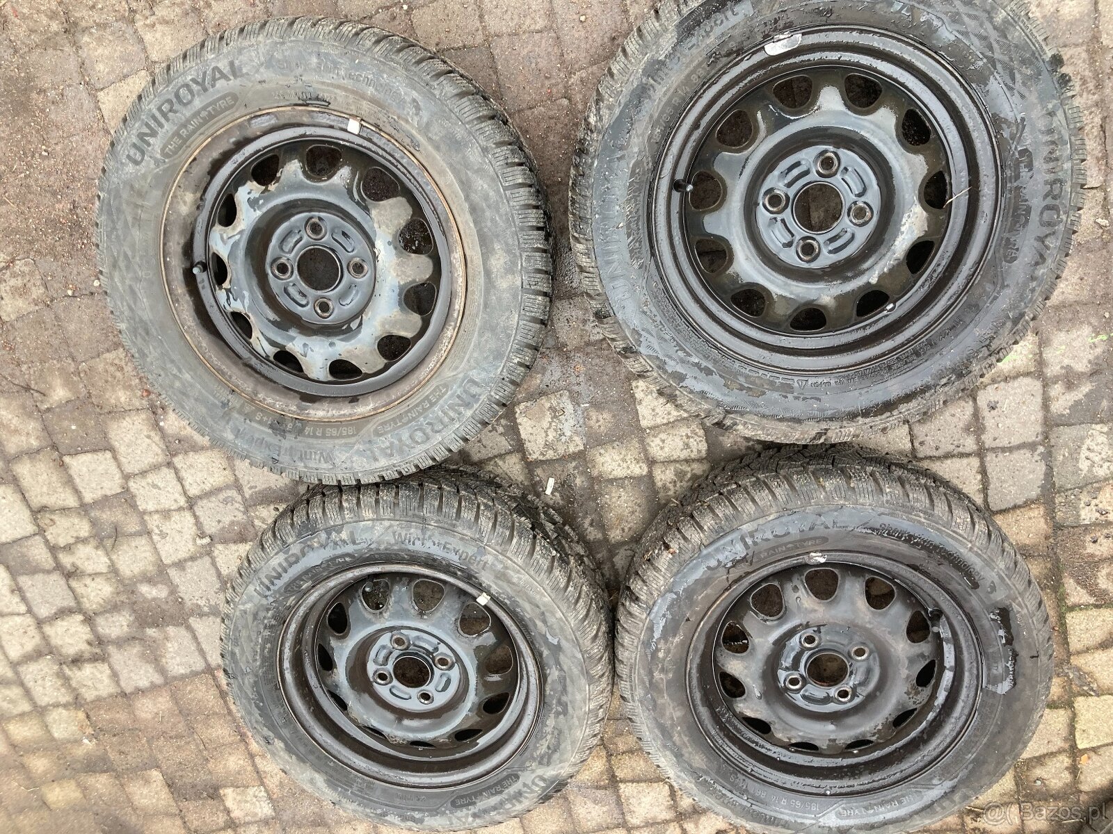 Opony Zimowe 185x65x14 Felgami do Suzuki - 8