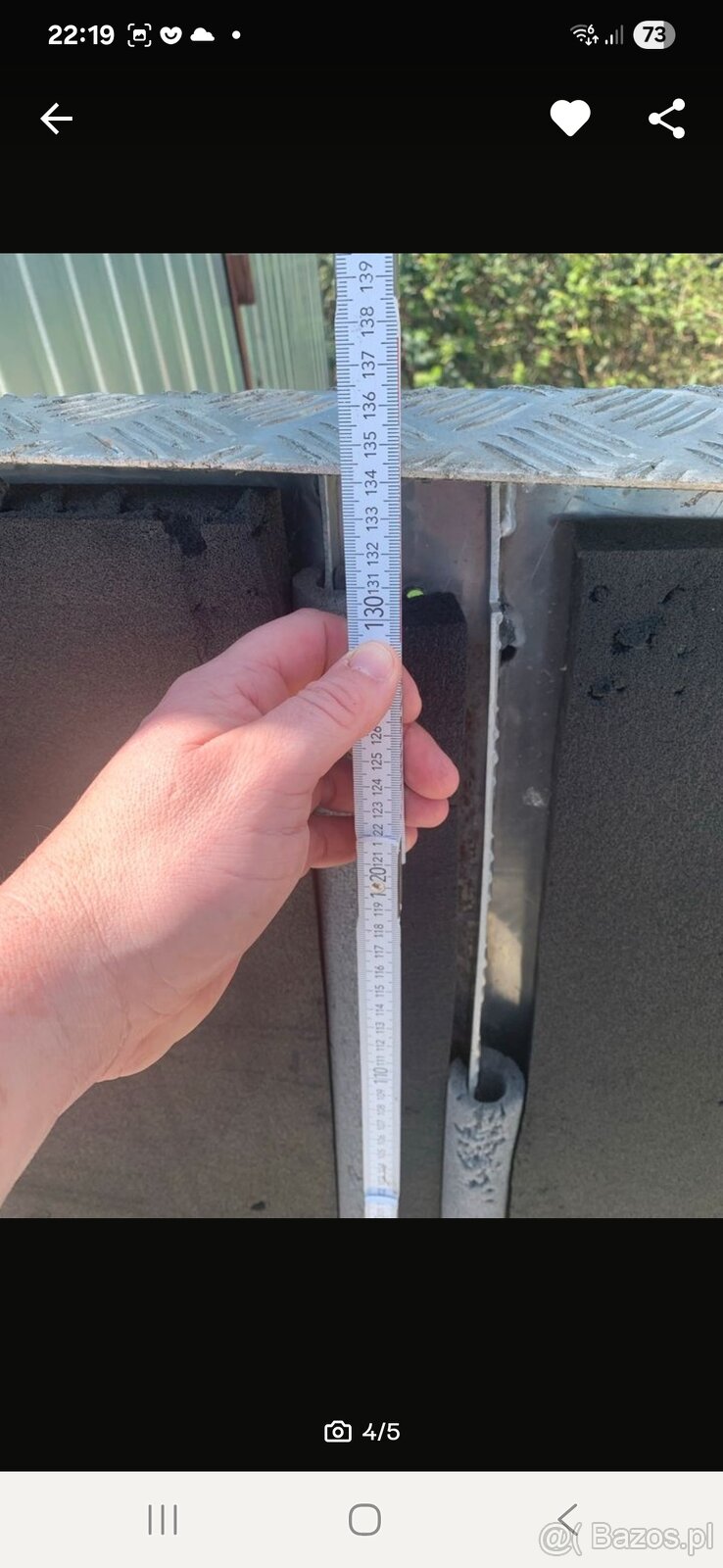 sprzedam plyte aluminiową ryflowaną - 8