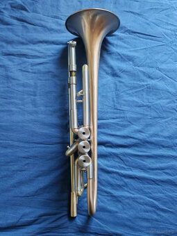 Trąbka Adams A4 GM Custom BL Heavy Gold Brass 040, stan SUPE - 8