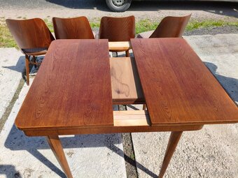 Haerdtl Oswald 4x židle s roz.stolem - 8