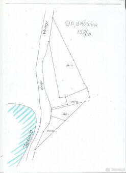 Działka budowlana 3330m2 nad jeziorem Dąbrówka - 8