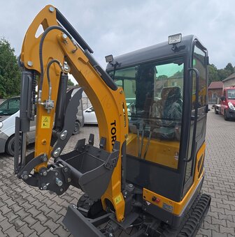 Mini koparka Torax TX-18 Kubota rypadlo - 8