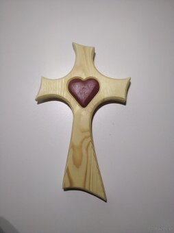 Madonna, Jezus, posągi, krzyż, świecznik, miska - 8