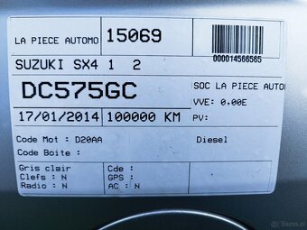 Suzuki SX4 2.0DDIS  rok-2014, 2xklič,navigace - 8