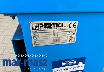 Piła podwójna ukośna do drewna PERTICI typ UNIVER 330IP - 8