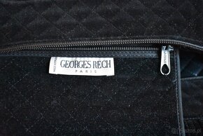 Torba shopper czarny aksamit - 8