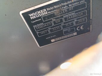Walec okołkowany Wacker Neuson RTX83SC3, RT82, Bomag - 8