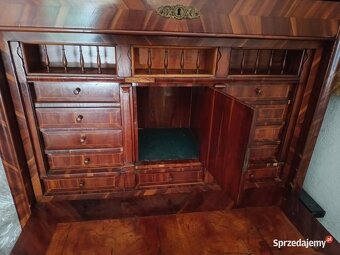 Oryginalna sekretera Biedermeier - 8