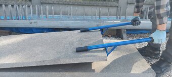 Wózek do transportu płyt granitowych hulajnoga na cmentarz t - 8