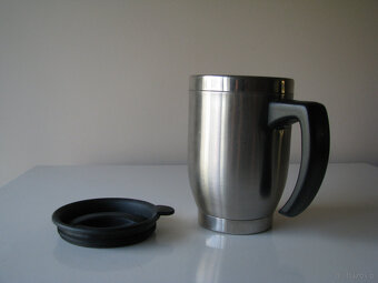 Stalowy kubek termiczny Termite z pokrywką - 8