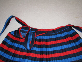 Spódnica plisowana wiązana jak fartuszek uniwersalny rozmiar - 8