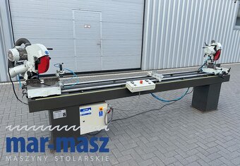 Piła podwójna ukośna do drewna i aluminium PERTICI typ UNIVE - 8