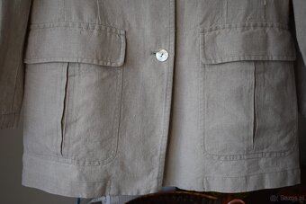 Żakiet vintage len firma InWear - 8