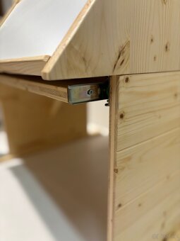 Zestaw mebli dziecięcych biurko/domek/skrzynia 4w1 z 2 tabor - 8