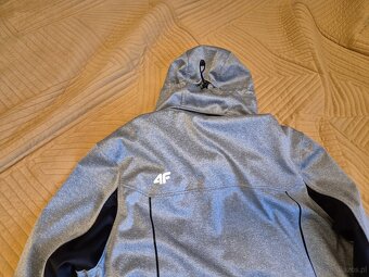 Męska kurtka softshell 4F H4L18-SFM005 Szara XL - Nowa - 8