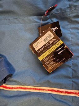 Męska kurtka przeciwdeszczowa Trespass Boone Jasnoniebieska - 8