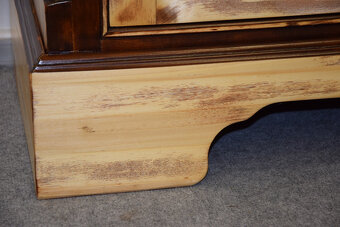 witryna - kredens z drewna - jak nowy - 8