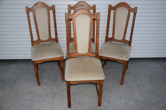 stół rozkładany i 4 krzesła - super stan - 8