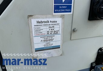 Okleiniarka jednostronna Hebrock AKV 3005DK-F wstępne frez. - 8
