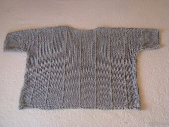 Luźny sweterek sweter narzutka oversize nietoperz r. S, M, L - 8