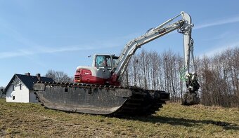 Podwozie pontonowe EIK AM 80 do koparki 7 - 8 ton AMFIBIA KO - 8