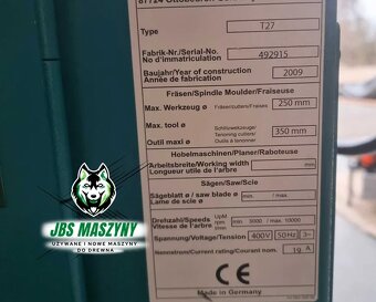 Frezarka dolnowrzecionowa MARTIN T27 PROFESJONALNA - 8