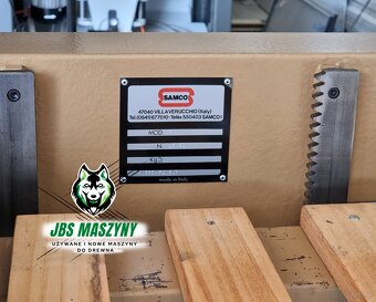 Szlifierka długotaśmowa SAMCO elek. regulacja stołu - 8