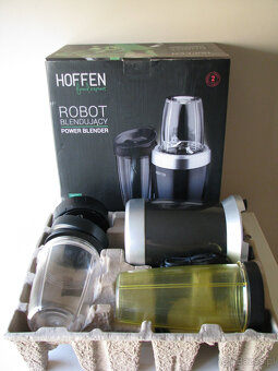 Mocny robot blendujący Hoffen, stołowy blender kielichowy - 8