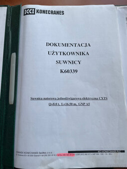 suwnice pomostowe  8ton-16,5 m. - 8