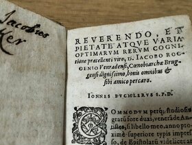 400-letni LIST – rok publikacji 1623 – Laconicarum epistolar - 8
