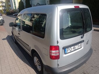 VW Caddy , 1/6D 110km , 2015, 5-sos , cięż. , salon polska - 8