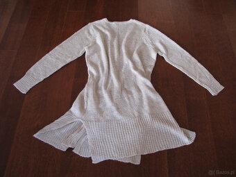 Kardigan, blezer, tunika, narzutka, długi sweter z kieszenia - 8