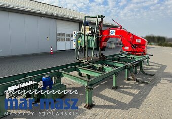 Pilarka do kłód Trak taśmowy poziomy HAMECH typ TP-900 - 8