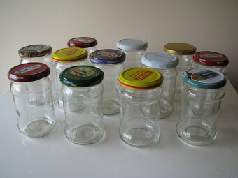 Słoiki, słoiczki z nakrętkami - na przetwory domowe - 8