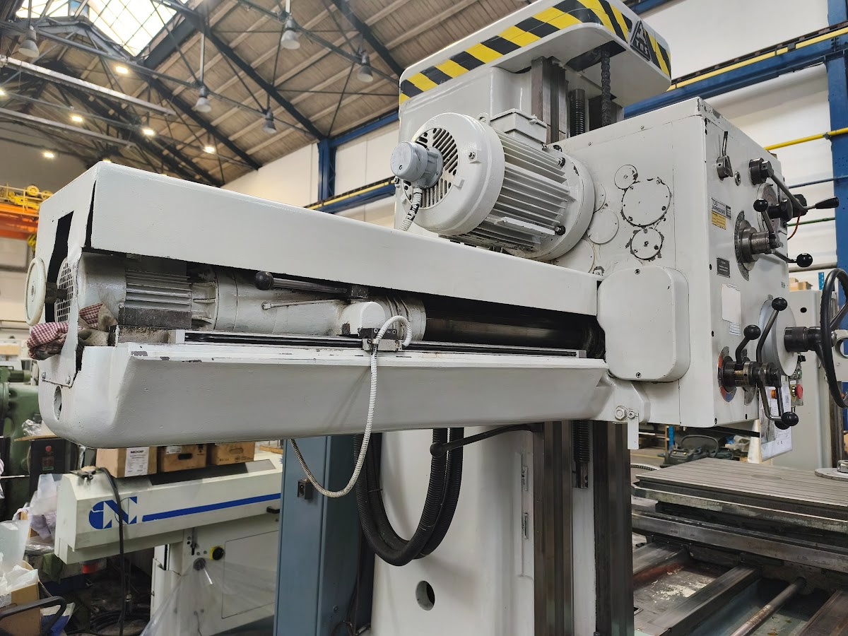 TOS Varnsdorf W 100 A - Wytaczarka Stołowa - 9