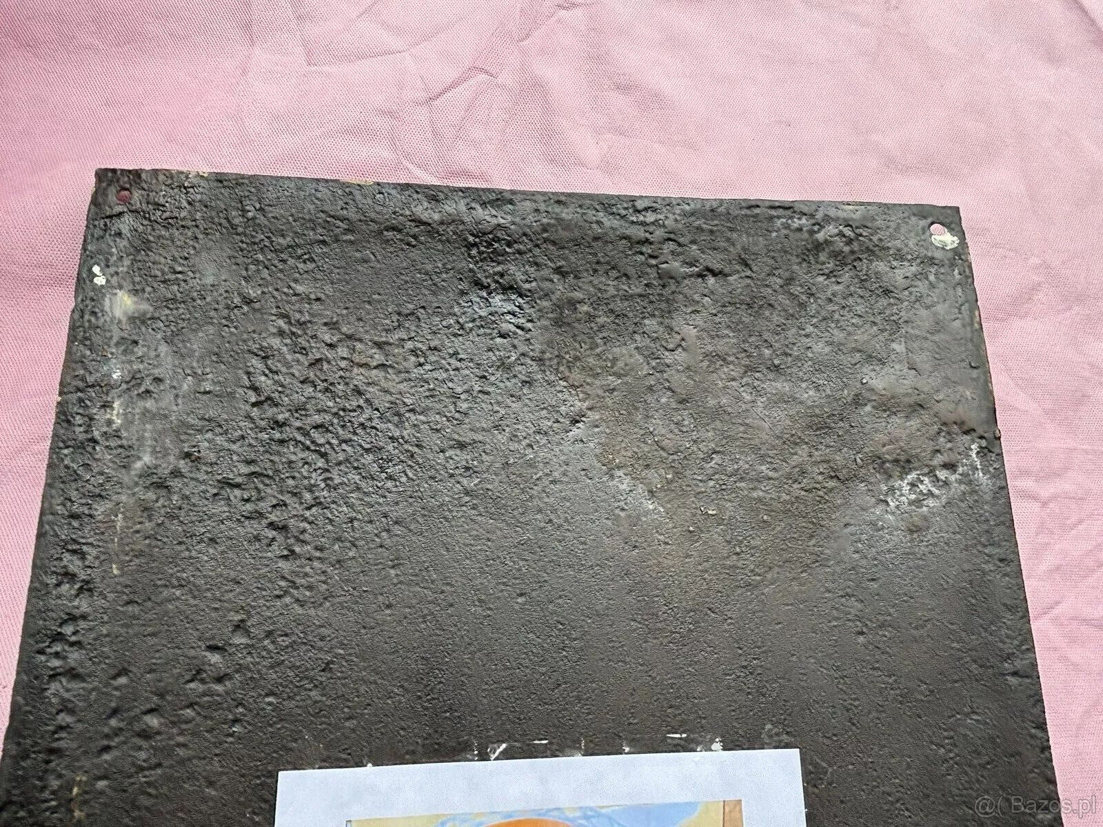 Szyld emaliowany, oryginał ZUBAN CIGARETTES, format poziomy - 9