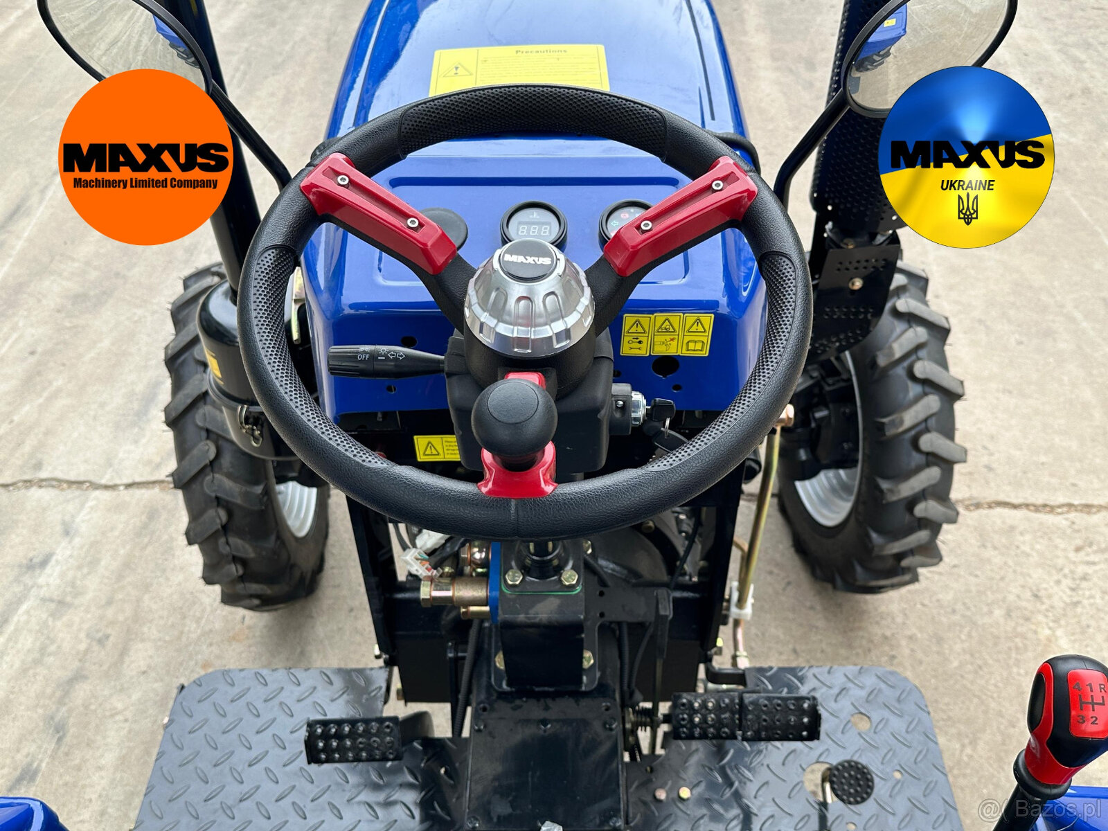 Refundacja 50% Maxus traktor Ciągnik 30km 4x4 Diesel tylko 3 - 9