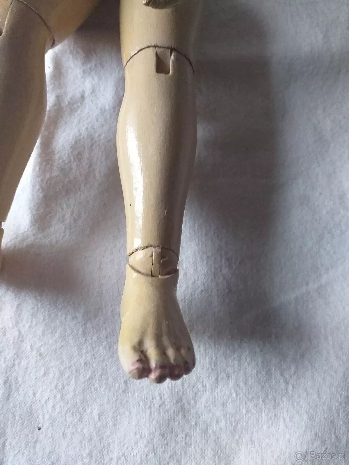 Antyczna lalka do renowacji. Znak firmowy do identyfikacji. - 9