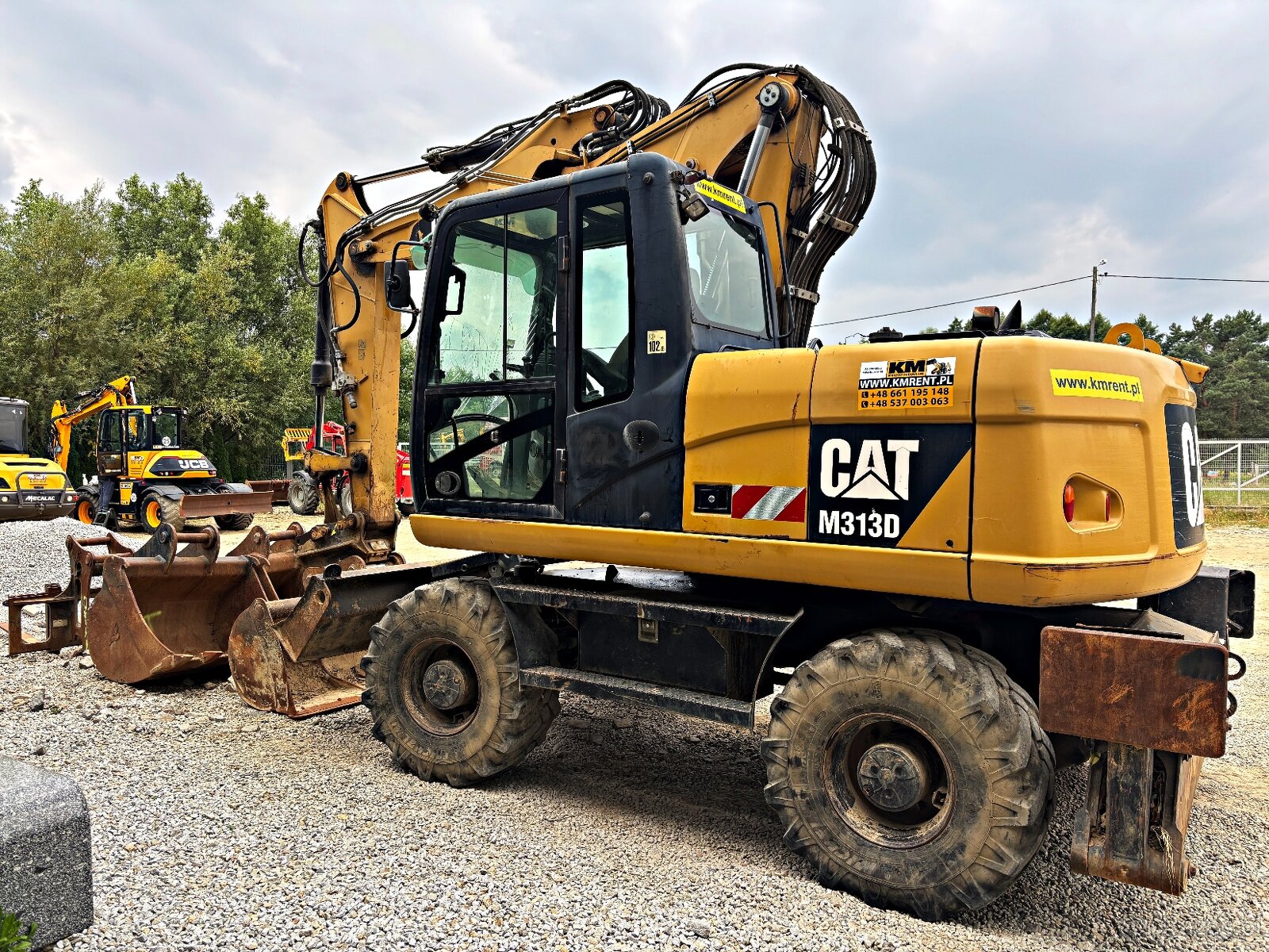Caterpillar M313D KOPARKA KOŁOWA 2014R | CAT M313D, JCB JS14 - 9
