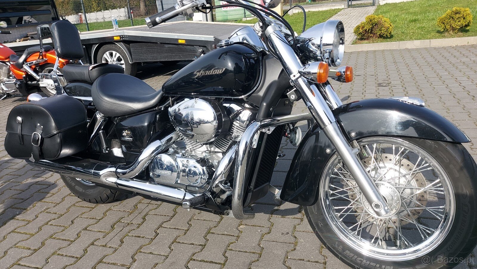Honda shadow vt 750 clasic 2008 19000 km piękny stan - 9