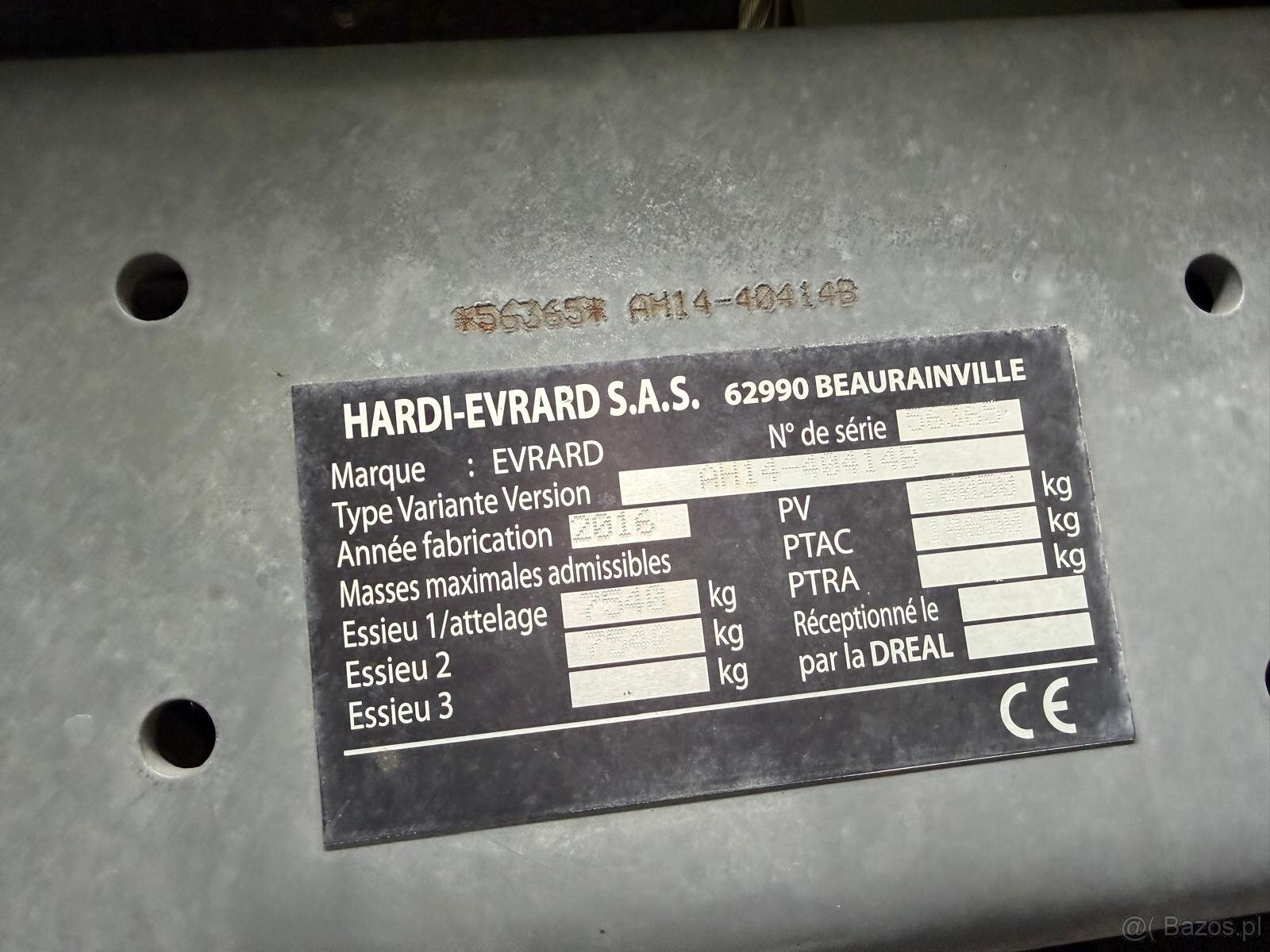 Opryskiwacz Samojezdny Hardi Evo 4100 ramiona 36 m z rękawem - 9