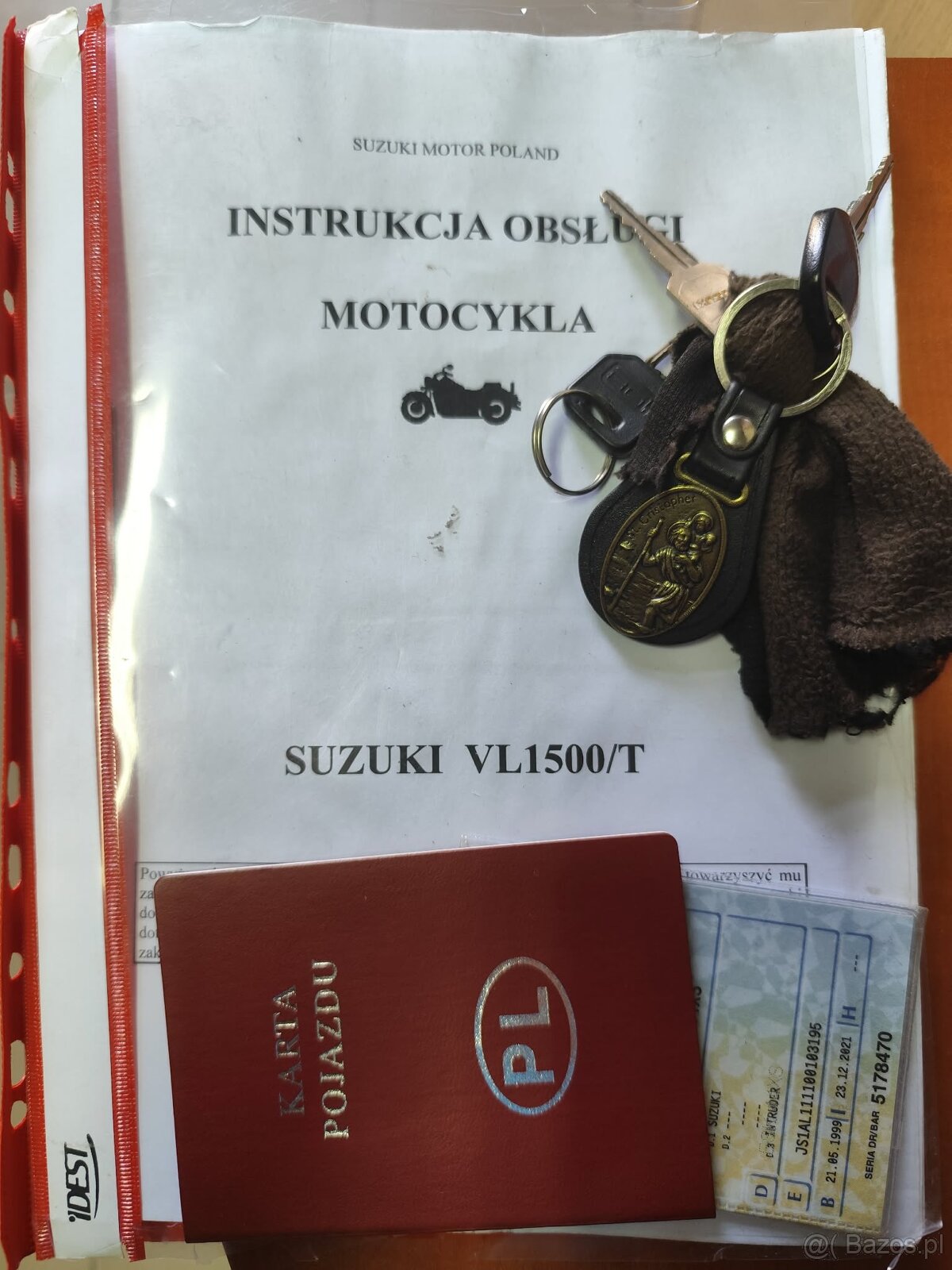 Suzuki intruder motor motocykl chopper kruzer - 9