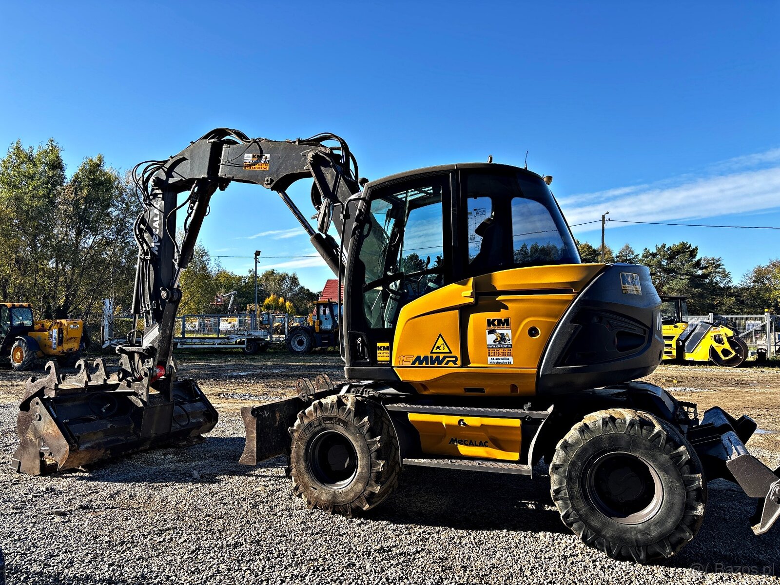 MECALAC 15 MWR KOPARKA KOŁOWA 2018R | KOMATSU PW 140, 160, C - 9