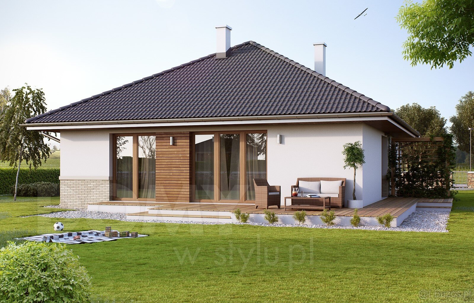 Dom parterowy o powierzchni 120m², Niedźwiady - 9