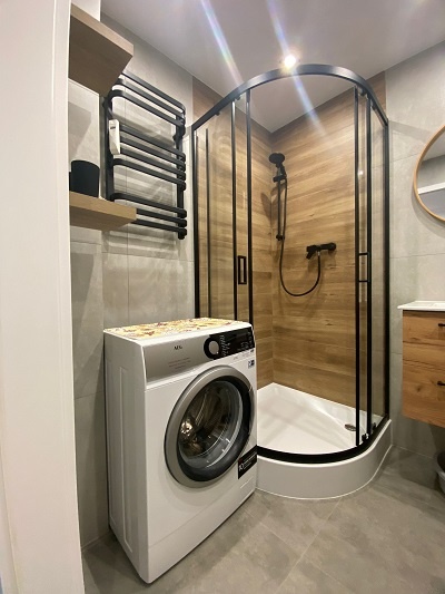 3 pokoje, 47m2, balkon, IV piętro, umeblowane, Os. Korczak - 9