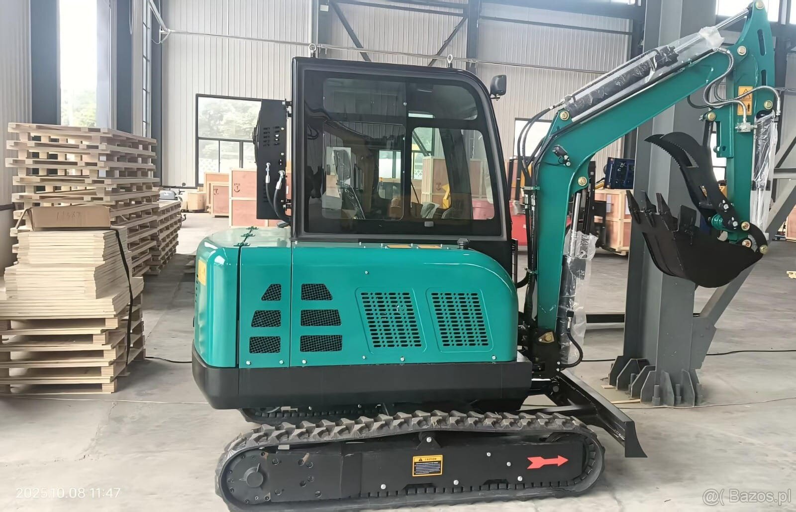 KOPARKA GĄSIENNICOWA 3,5T - 9