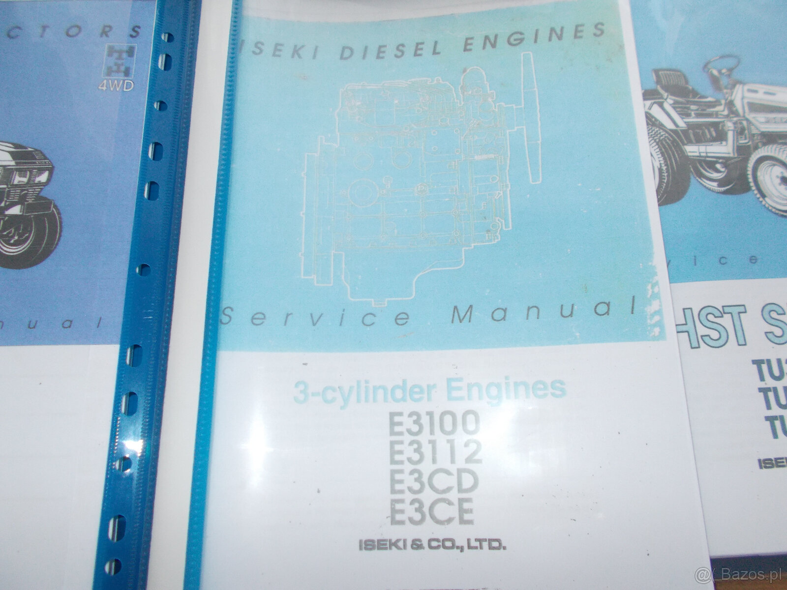 katalogi instrukcje iseki kubota yanmar japońskie traktorki - 9