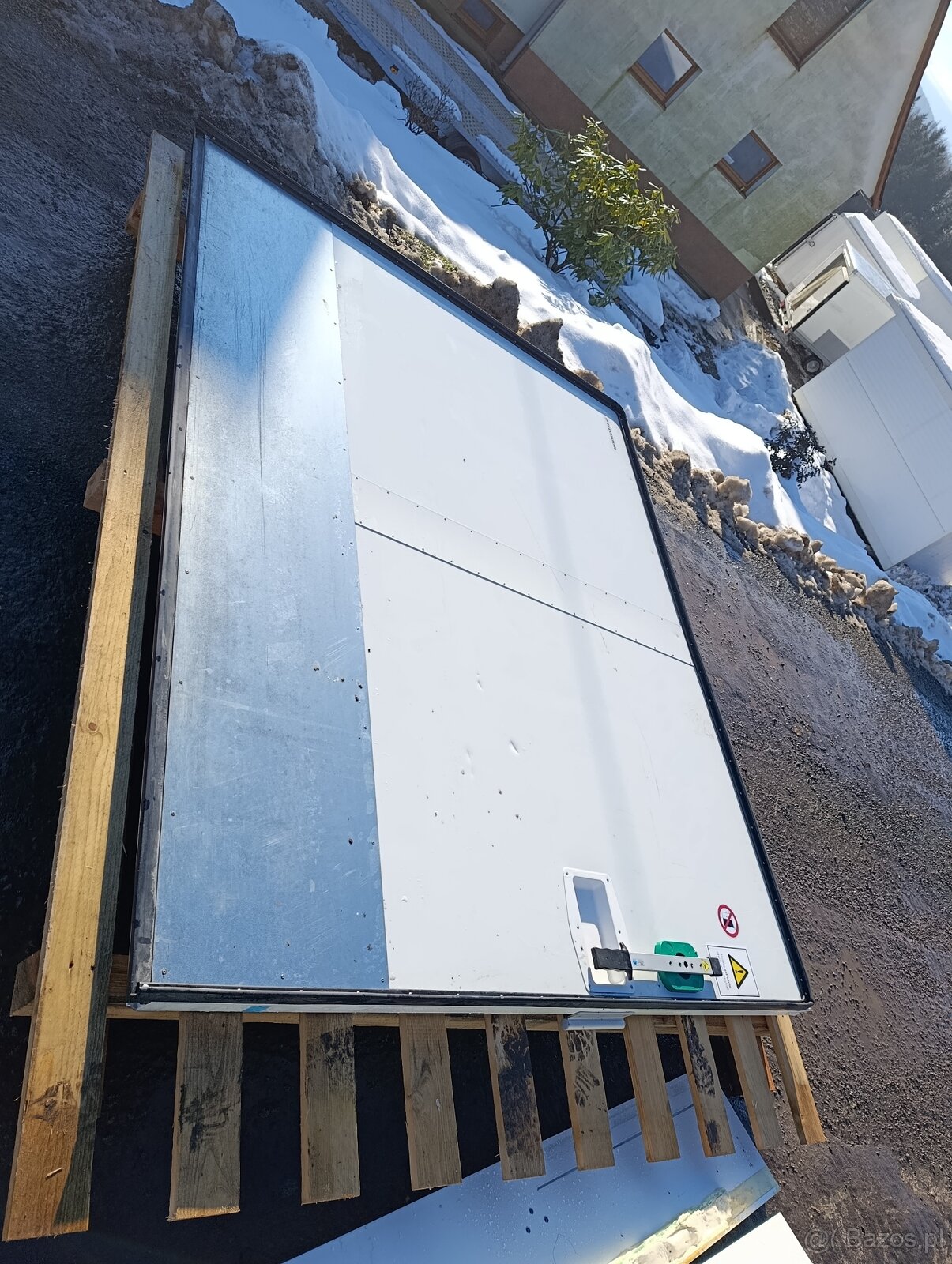 Drzwi chłodnicze przesuwne / drzwi do chłodni / drzwi przesu - 9